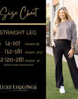 Julia Rose The Madison Black Relaxed Fit  Straight Leg