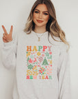 Happy New Year 2025 Cozy Crew Sweatshirt