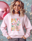 Happy New Year 2025 Cozy Crew Sweatshirt