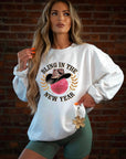 Bling In The New Year Cozy Crew Sweatshirt