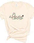 PLUS Love Christmas Lights Graphic Boutique Tee