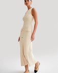 Women's Fashion Long Maxi Knit Dress by Claude