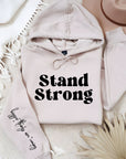 PLUS Stand Strong Bigger Things.. Graphic Hoodie