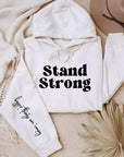 PLUS Stand Strong Bigger Things.. Graphic Hoodie