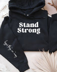 PLUS Stand Strong Bigger Things.. Graphic Hoodie