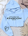 PLUS Seek First The Kingdom Graphic Hoodie