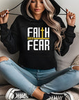 PLUS Faith Over Fear Graphic Hoodie