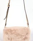 Hand Warmer Faux Fur Crossbody Bag