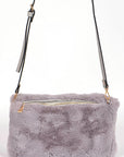 Hand Warmer Faux Fur Crossbody Bag