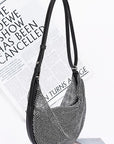 Rhinestone Mesh Iconic Shoulder Bag Set