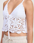 Emory Park Crochet Lace Top