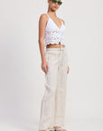 Emory Park Crochet Lace Top