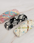 Color Breeze Tweed Hair Clip Set Of 3