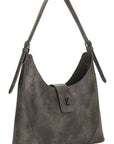 IZA CO Flap Shoulder Bag