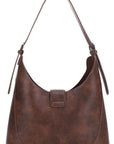 IZA CO Flap Shoulder Bag