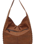 IZA CO Whipstitch Shoulder Bag