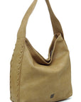 IZA CO Whipstitch Shoulder Bag