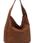 IZA CO Whipstitch Shoulder Bag