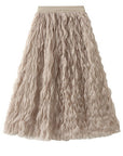 Miss Sparkling | Midi Mesh Skirt