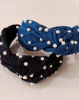 Pearls And Jeans Knotted Headband