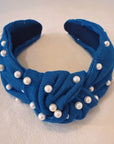 Pearls And Jeans Knotted Headband