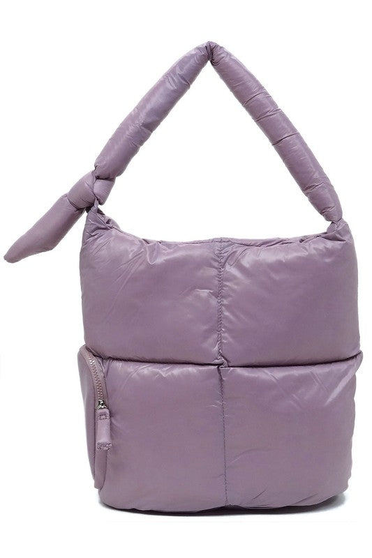 Soft Puffy Shoulder Bag Hobo