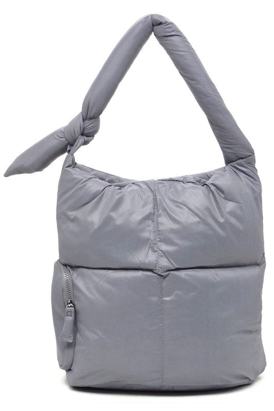 Soft Puffy Shoulder Bag Hobo