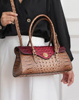 MKF Liviana Croc-Embossed Shoulder Bag by Mia K