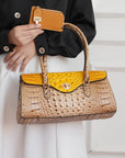 MKF Liviana Croc-Embossed Shoulder Bag by Mia K