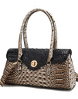 MKF Liviana Croc-Embossed Shoulder Bag by Mia K