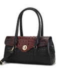 MKF Liviana Croc-Embossed Shoulder Bag by Mia K