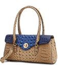 MKF Liviana Croc-Embossed Shoulder Bag by Mia K