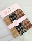 Lovely Patterns Hair Ties Set Of 3