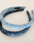 Slim And Shine Jean Headband Set Of 2