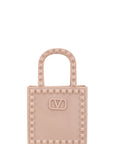 V Buckle Mini Jelly Handle Bag