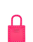 V Buckle Mini Jelly Handle Bag