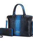 MKF Liora Croc-Embossed Tote Bag by Mia K