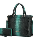 MKF Liora Croc-Embossed Tote Bag by Mia K