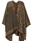 Geometric Pattern Poncho