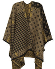 Geometric Pattern Poncho