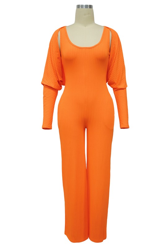 Women&#39;s 2 Piece Jumpsuit Set by Claude