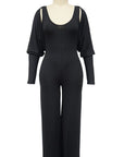 Women's 2 Piece Jumpsuit Set by Claude