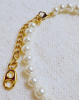 Elegance In Harness Pearl Necklace