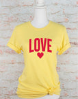 Love Heart Graphic Tee