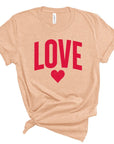 Love Heart Graphic Tee