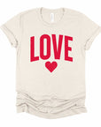 Love Heart Graphic Tee