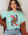 PLUS Queen of Hearts Graphic Tee