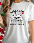 Dear Cupid Bring Tequila Graphic Tee