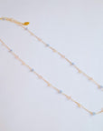 Pastel Water Drop Chain Necklace