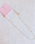 Pastel Water Drop Chain Necklace